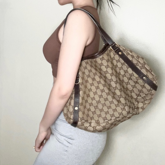 ❌SOLD❌GUCCI GG Canvas Abbey Shoulder Bag - Picture 3 of 16